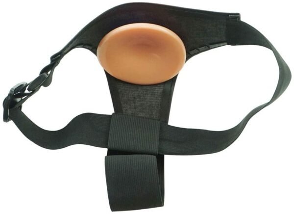 10 Inch Harness Strap on Cock Realistic Flesh Large Dildo Flexible Penis with Powerful Suction Cup for Lesbian Couples 3