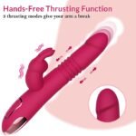 10 Vibrating Automatic Up Down Thursting Rabbit Vibrator