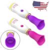 2 In ! Tongue Clitoris Oral Licking Nipple Sucking Vibrator 3