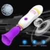 2 In ! Tongue Clitoris Oral Licking Nipple Sucking Vibrator 4