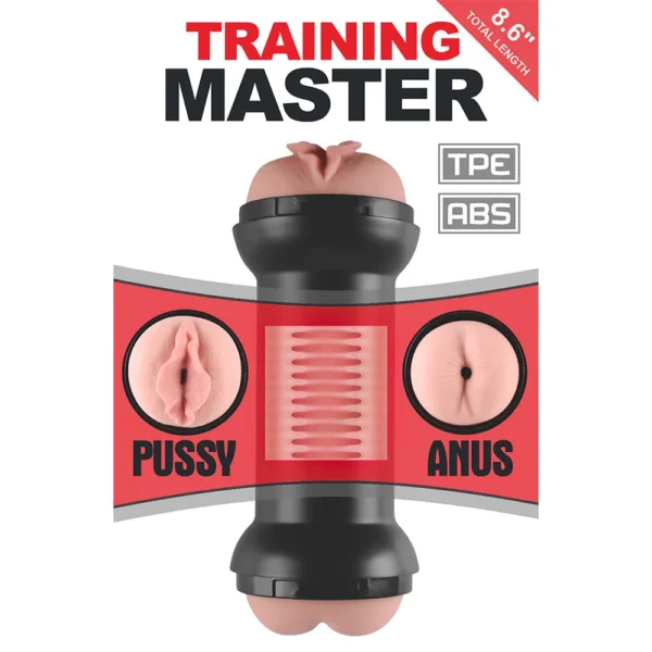 2 in 1 Anus & Pussy Double Side Masturbator Sextoy 1