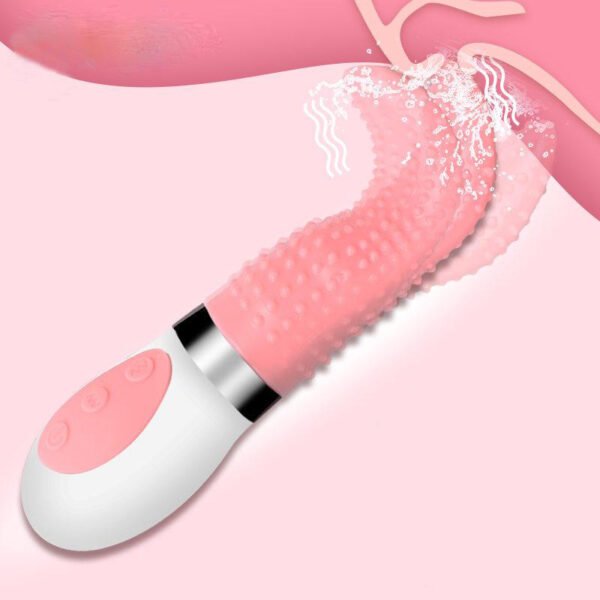 30 Frequency Female Magic Wand Massager Electric Tongue Vibrator 1