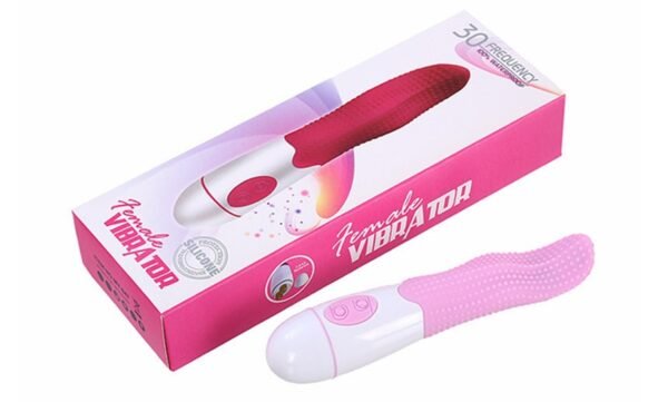30 Frequency Female Magic Wand Massager Electric Tongue Vibrator