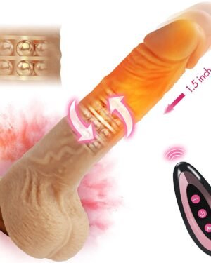 Automatic Up Down And Rotating Dildo Vibrator 2