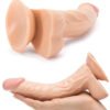 Buy 8 Inch Curve Realistic Dildo With Strong Suction Cup 2