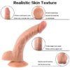 Buy 8 Inch Curve Realistic Dildo With Strong Suction Cup 3