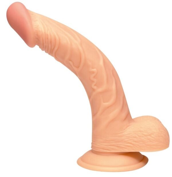 Buy 8 Inch Curve Realistic Dildo With Strong Suction Cup