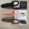 Curve Dong Hollow Silicone Strap-on 2
