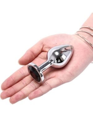 Diamond Metal Anal Butt Plug