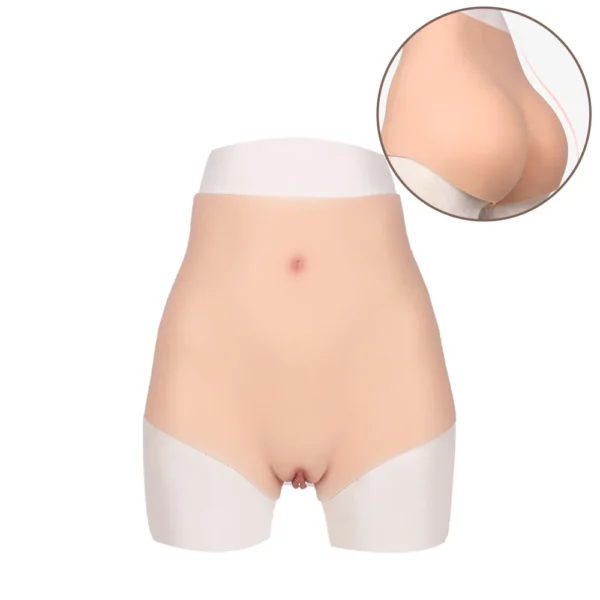 Fake Pussy Vagina Silicone Panty For LGBTQ (For Crossdresser, Transgender, Gay, Bi-Sexual, Ladyboy) 2