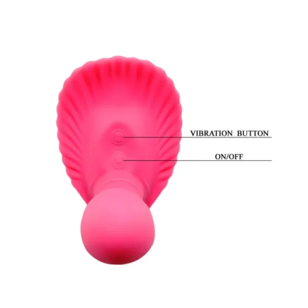 Fancy Wireless Remote Control Clamshell Panty Anal + Pussy Vibrator 3