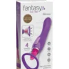 Fantasy Tongue Vibrator With Dildo 2 In 1