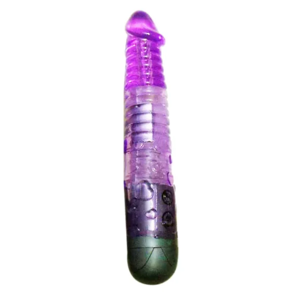 Long Tough Jelly Realistic Dildo Vibrator 4