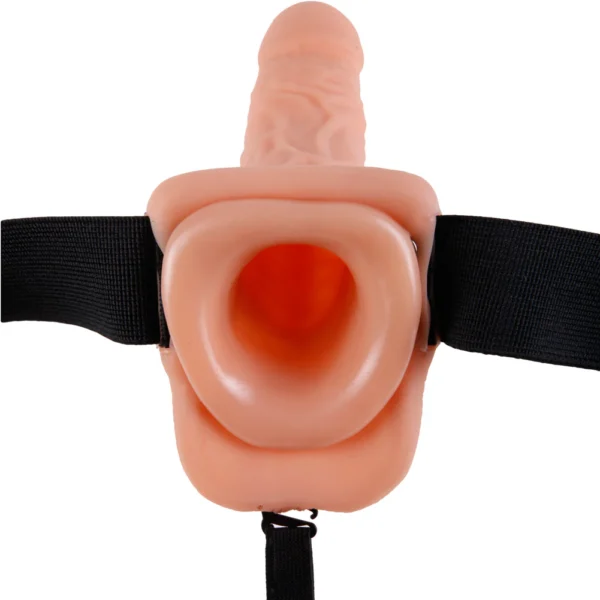 Love Me Hollow Strap On Dildo With Vibration 2