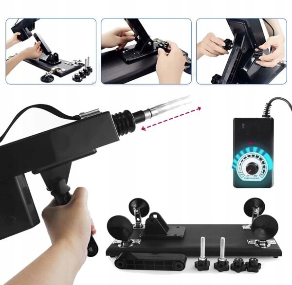 Multifunctional Sex Machine with Dildo Accessories Realistic Penis Female Masturbation Sex Machines Sex Toys for Women 2