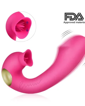 Oral Clitoris Sucking Stimulator Luxury Vibrators 1222