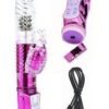 Rechargeable Jack Rabbit Vibrator With Automatic Up And Down Movement 3