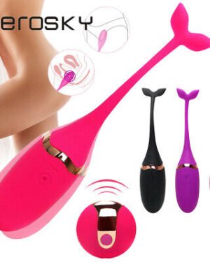 Remote Control Fish Egg Wireless Vibrator