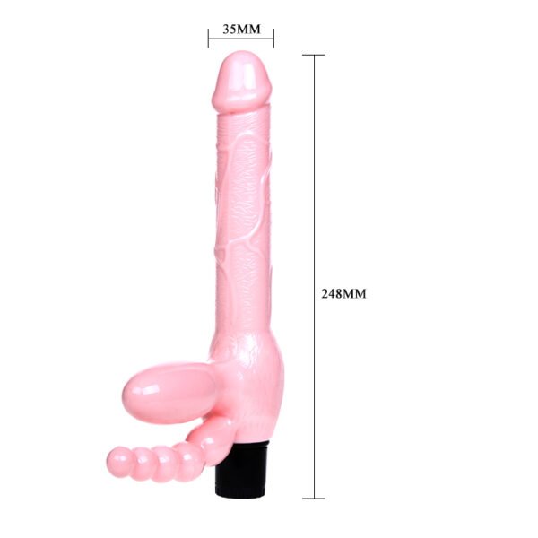 Super Strapless Dildo Vibration And Escalation 4
