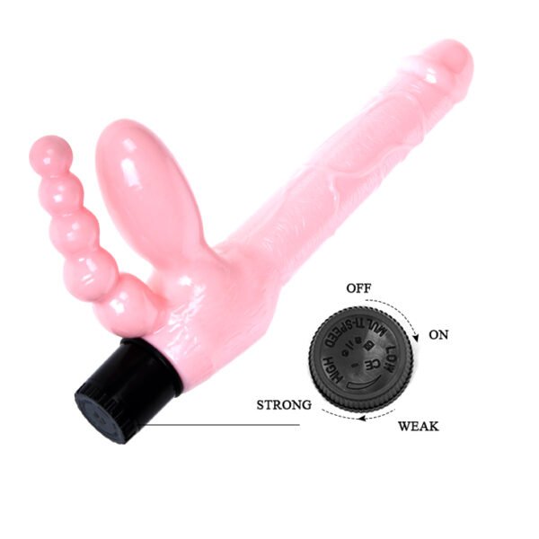 Super Strapless Dildo Vibration And Escalation 5