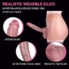 Wearable Strap On Dildo Panties Hollow Dildo Underwear 2
